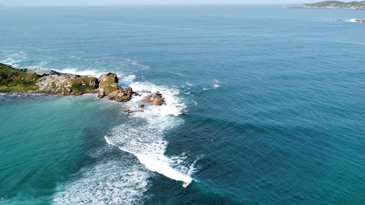 Ocean Line View Aerial View of an Ocean · Free Stock Photo
