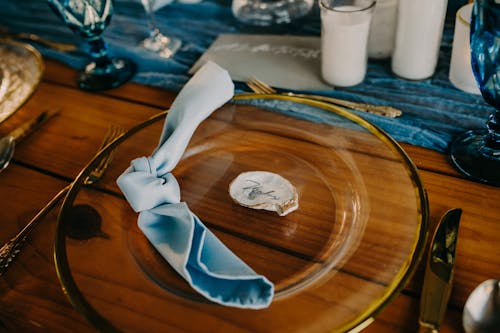 Close-up Photo of an Elegant Dishware 