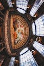 Painting on the Ceiling in an Art Museum in Mexico City