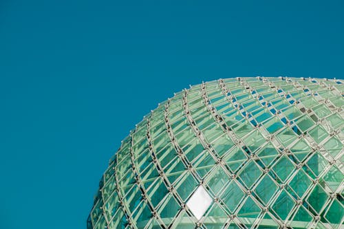 бесплатная Бесплатное стоковое фото с Архитектурное проектирование, геометрический, голубое небо Стоковое фото