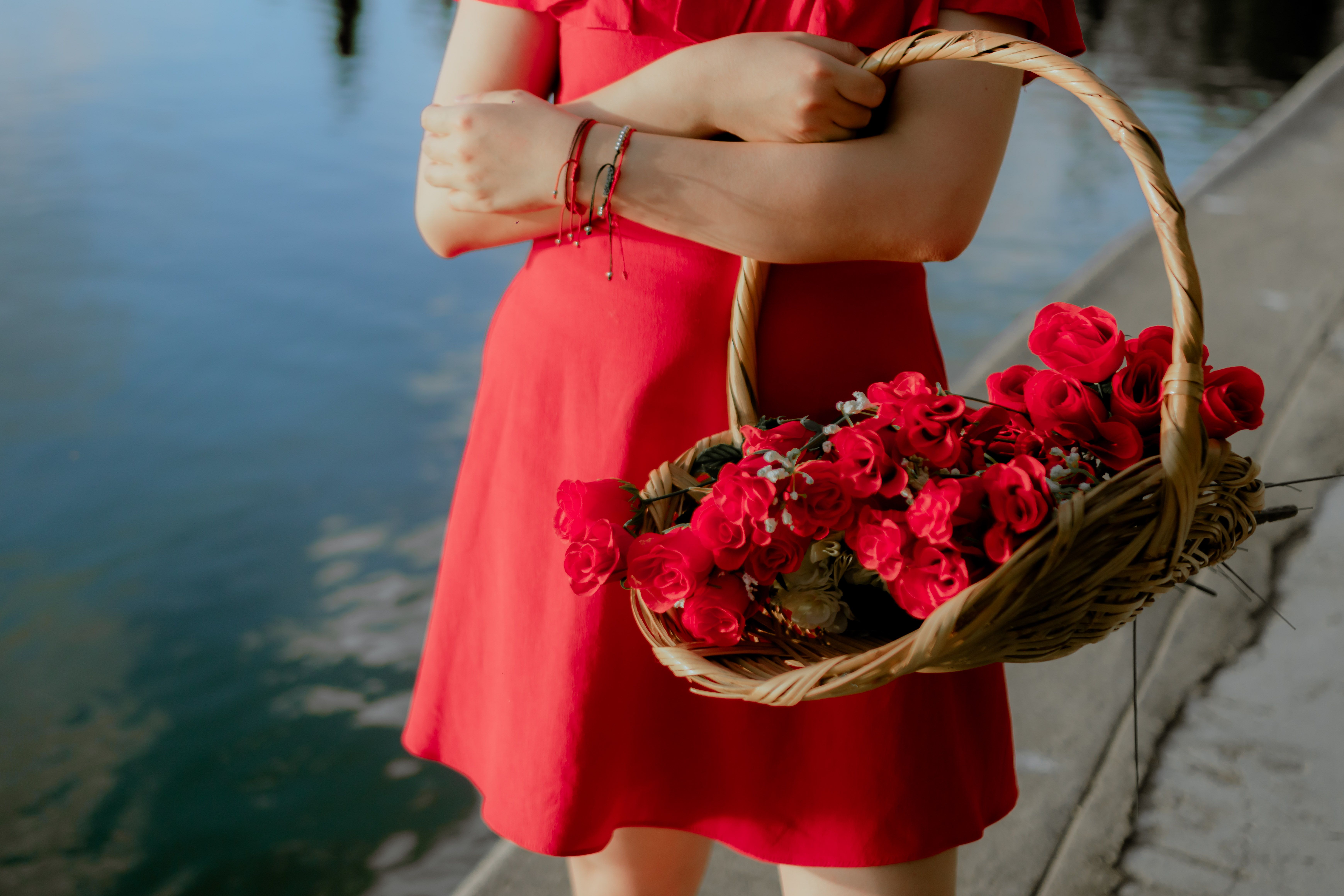 Vestido Floral Vermelho