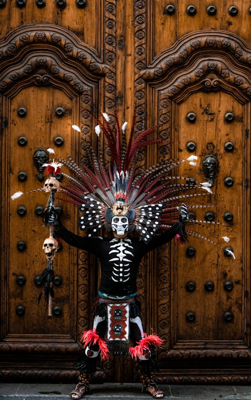 Immagine gratuita di azteco, costume, entrata