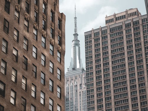 Free Empire State Building in New York Stock Photo