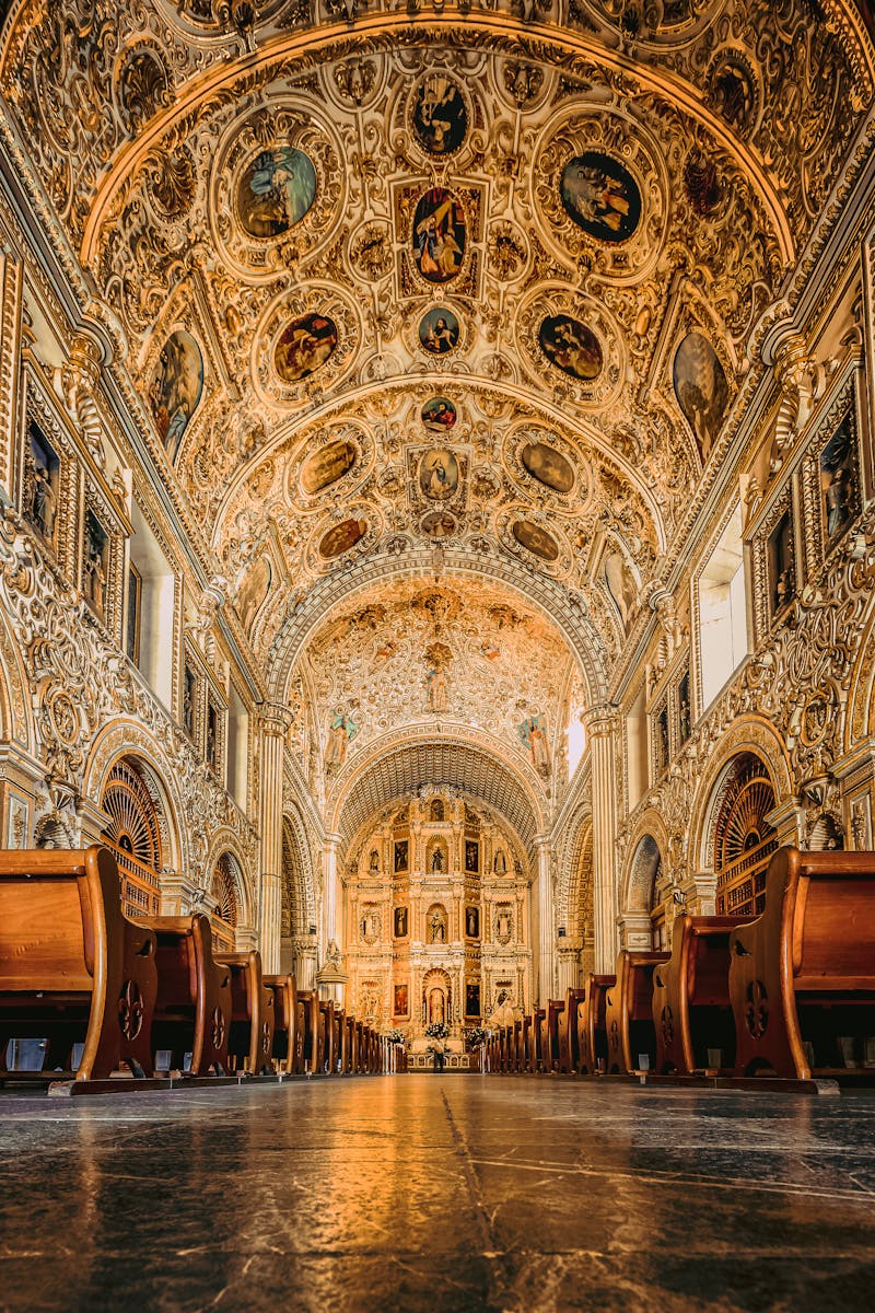 Ornate Interior of Church