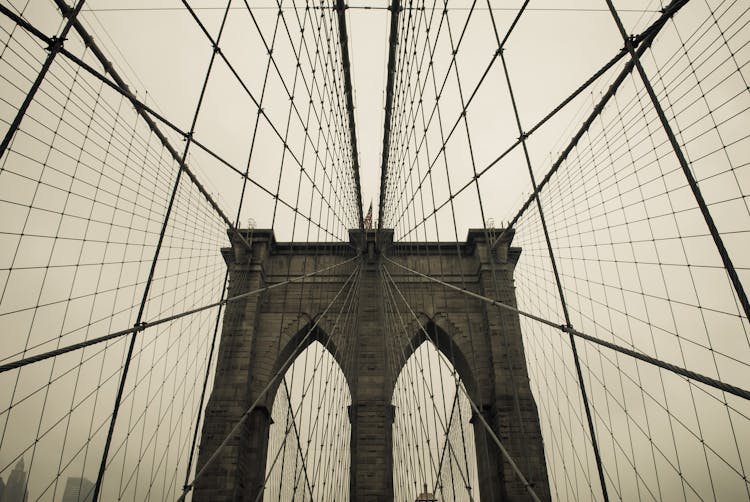 The Brooklyn Bridge In New York 