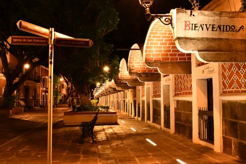 Free El Barrio del Artista Puebla  Stock Photo