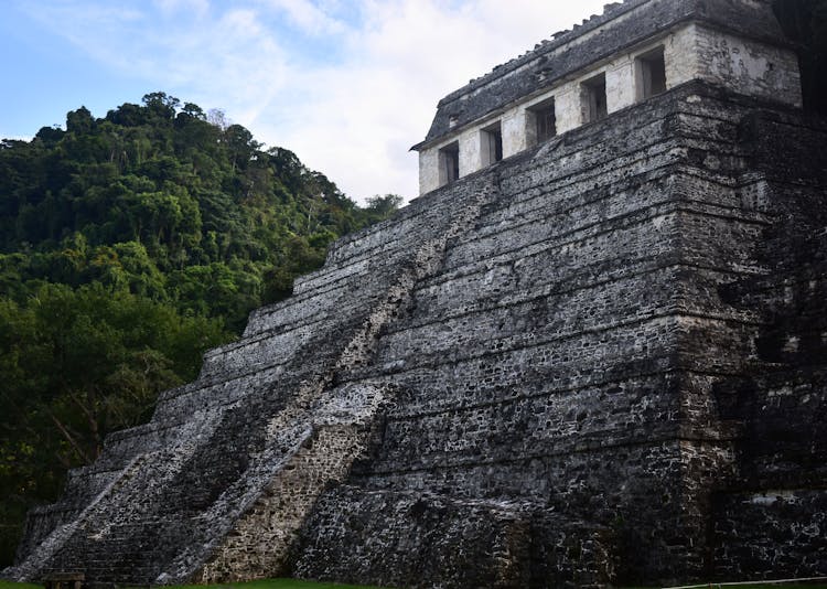 Temple Of Inscriptions In Mexico