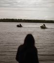 Lake with People on Jet Skis