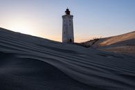 Rubjerg Knude Fyr at sunset