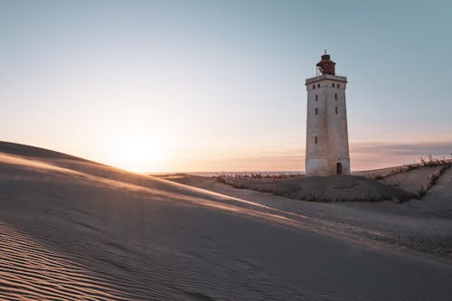 Рубьерг Кнуд Фир на закате в Дании