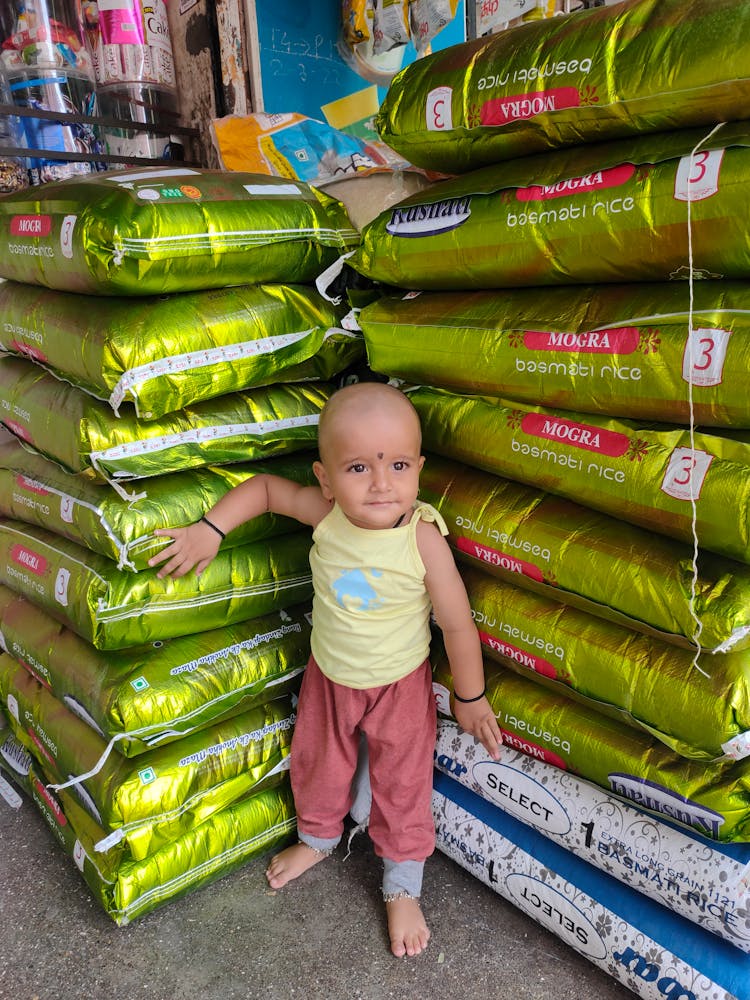 Little Girl In A Shop 