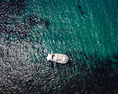 Бесплатное стоковое фото с Аэрофотосъемка, вода, водный транспорт