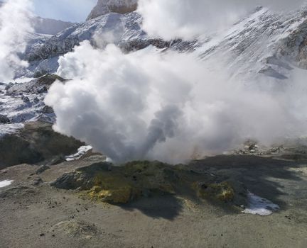 Hot springs at Paratunka — Kamchatka