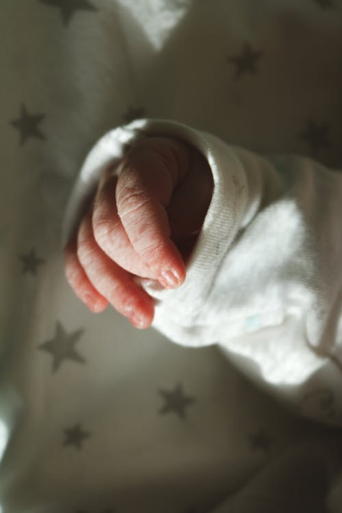 Free Close-Up Photo of a Baby's Hand Stock Photo