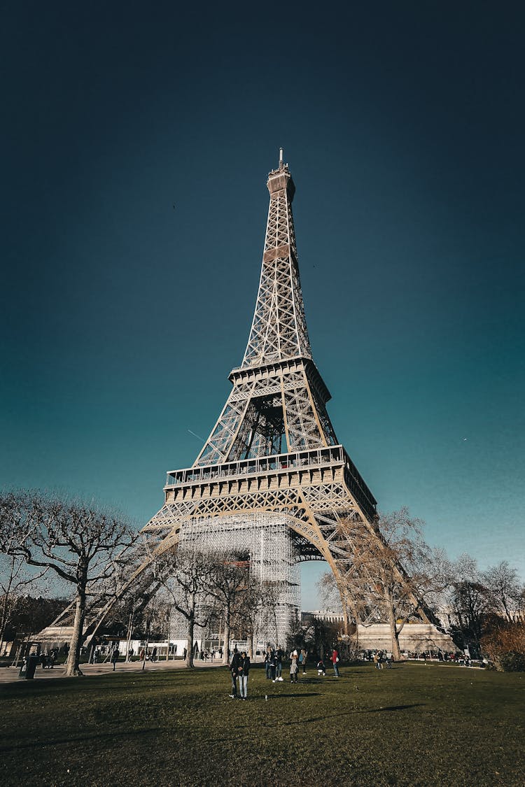 The Eiffel Tower In Paris 