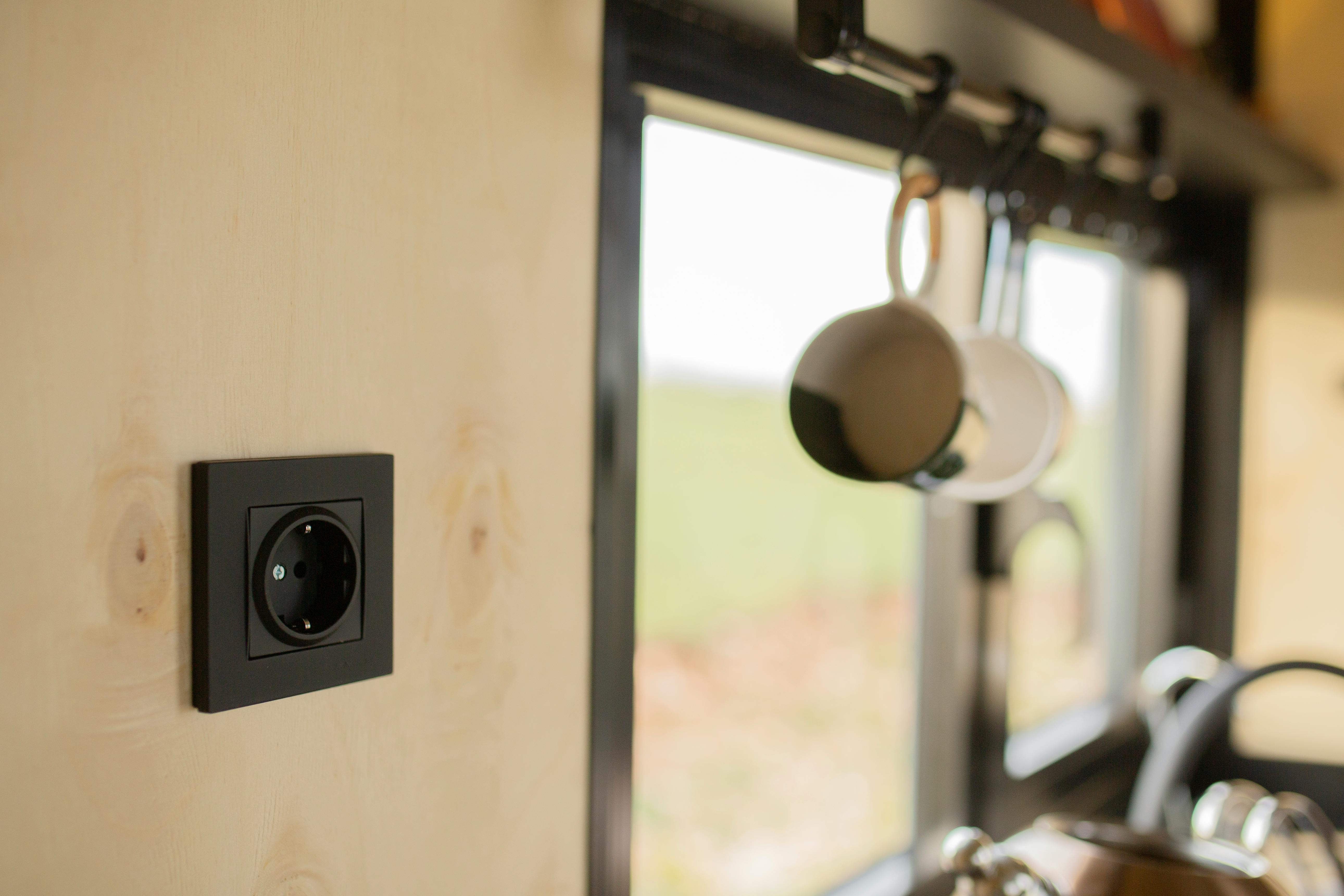 Close up of an Electrical Socket · Free Stock Photo