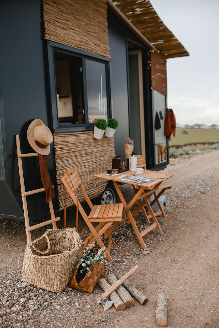 Trailer Converted To A House On Wheels 