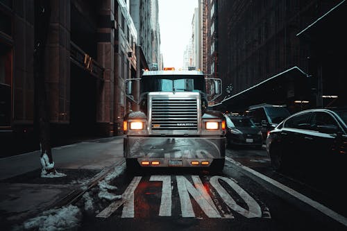 Free NYC City Trucker Stock Photo