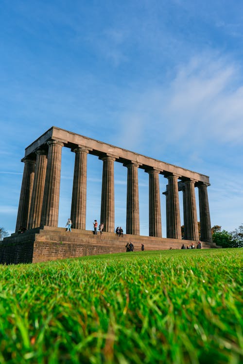 Majestic Monument, National Monument of Scotland, Calton Hill, UK