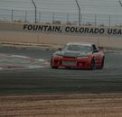 Red Ferrari 458 Italia on Track Field