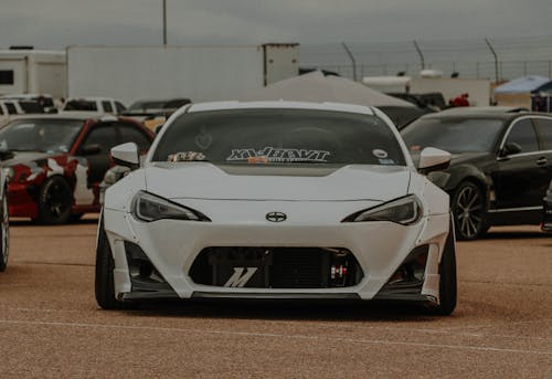 
A White Toyota 86