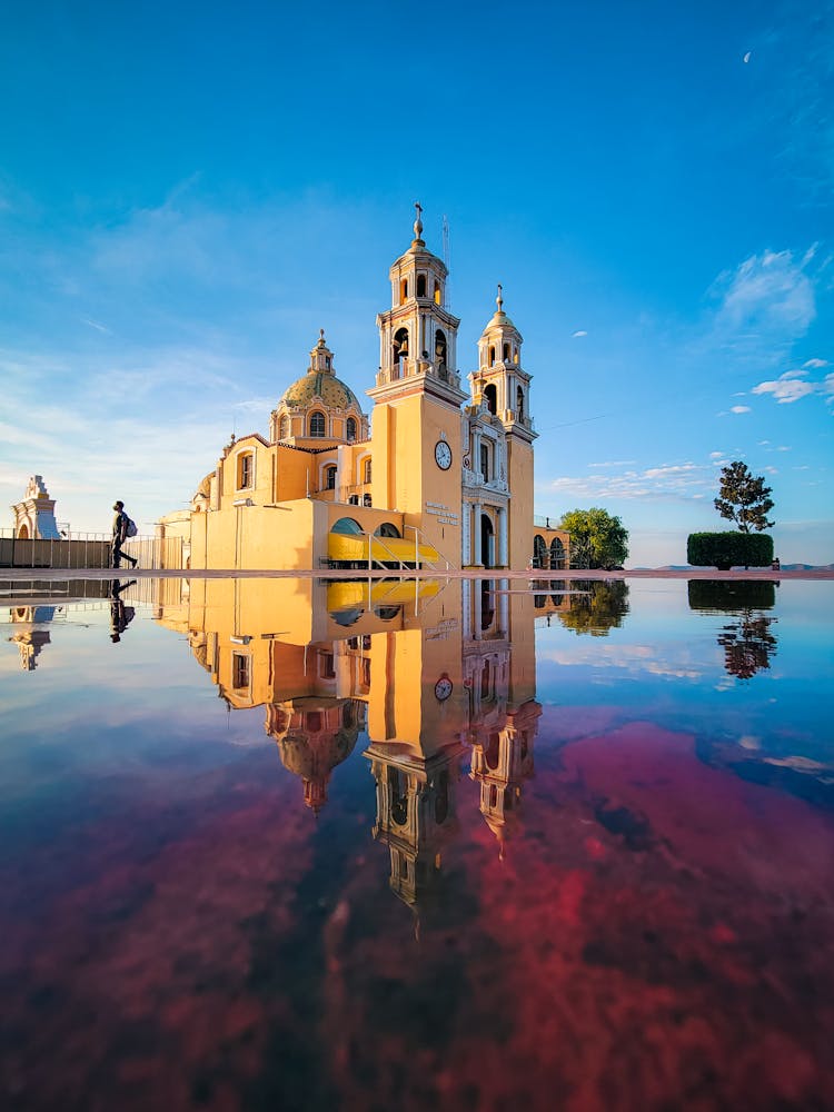 The Santuario De La Virgen De Los Remedios In Mexico