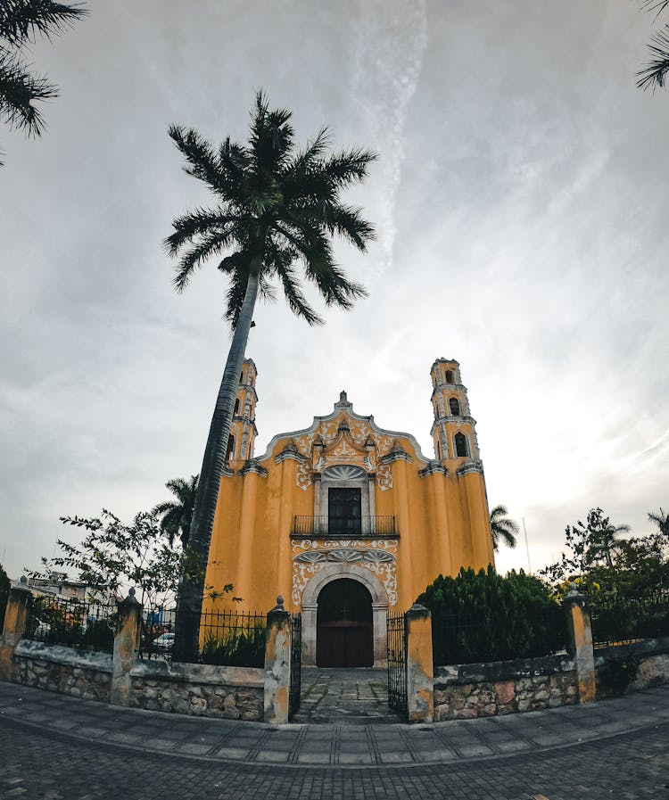 Low Angle Shot Of Saint John Baptist Church 