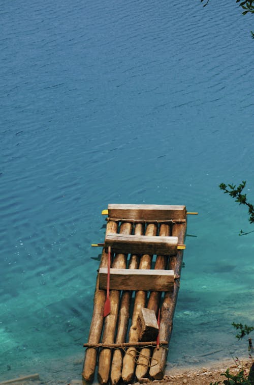 Handmade Boat at Exotic Beach