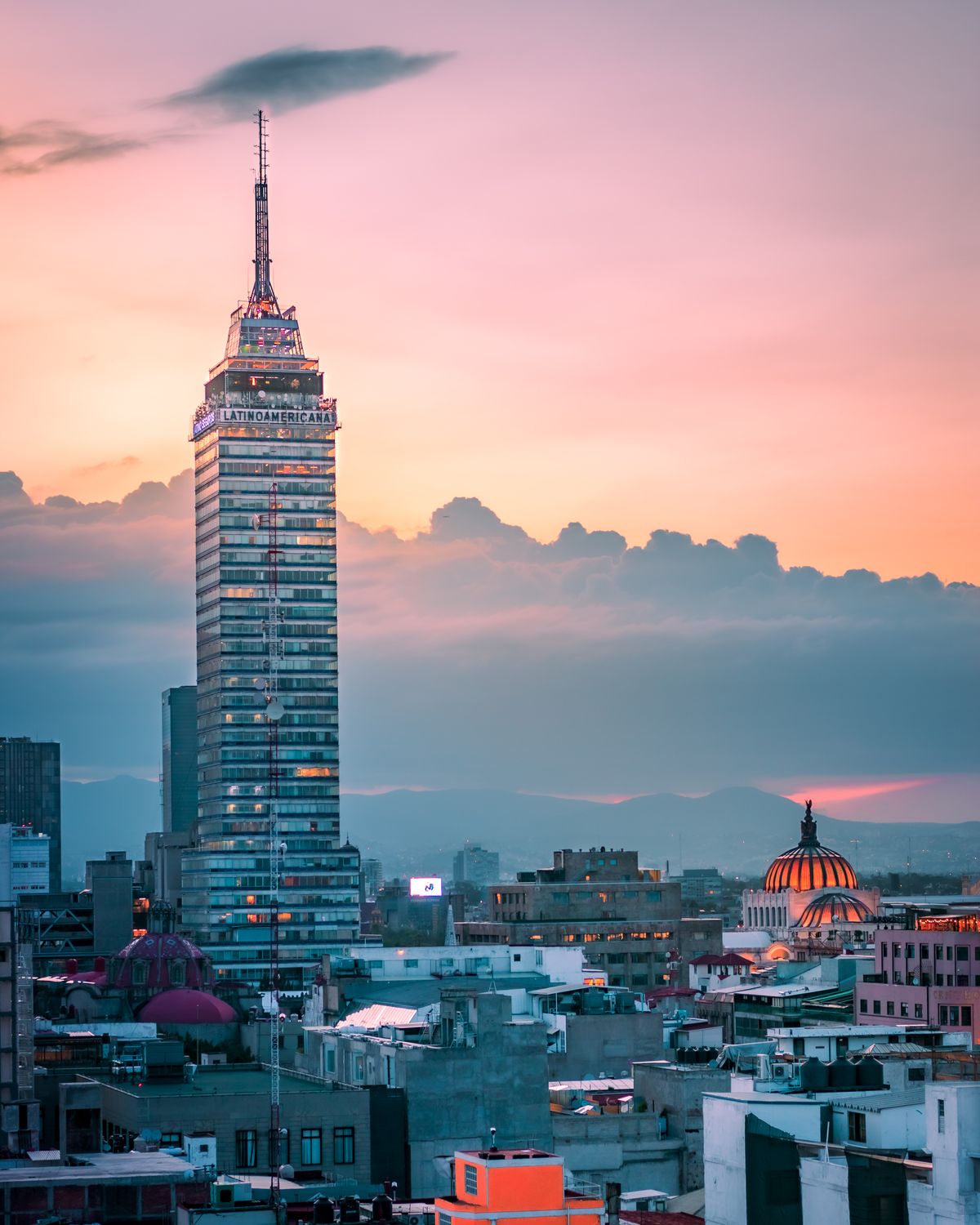 City Buildings During Sunset · Free Stock Photo