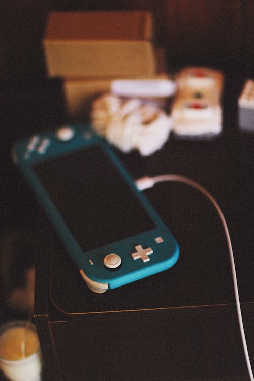A Blue Nintendo Switch Lite