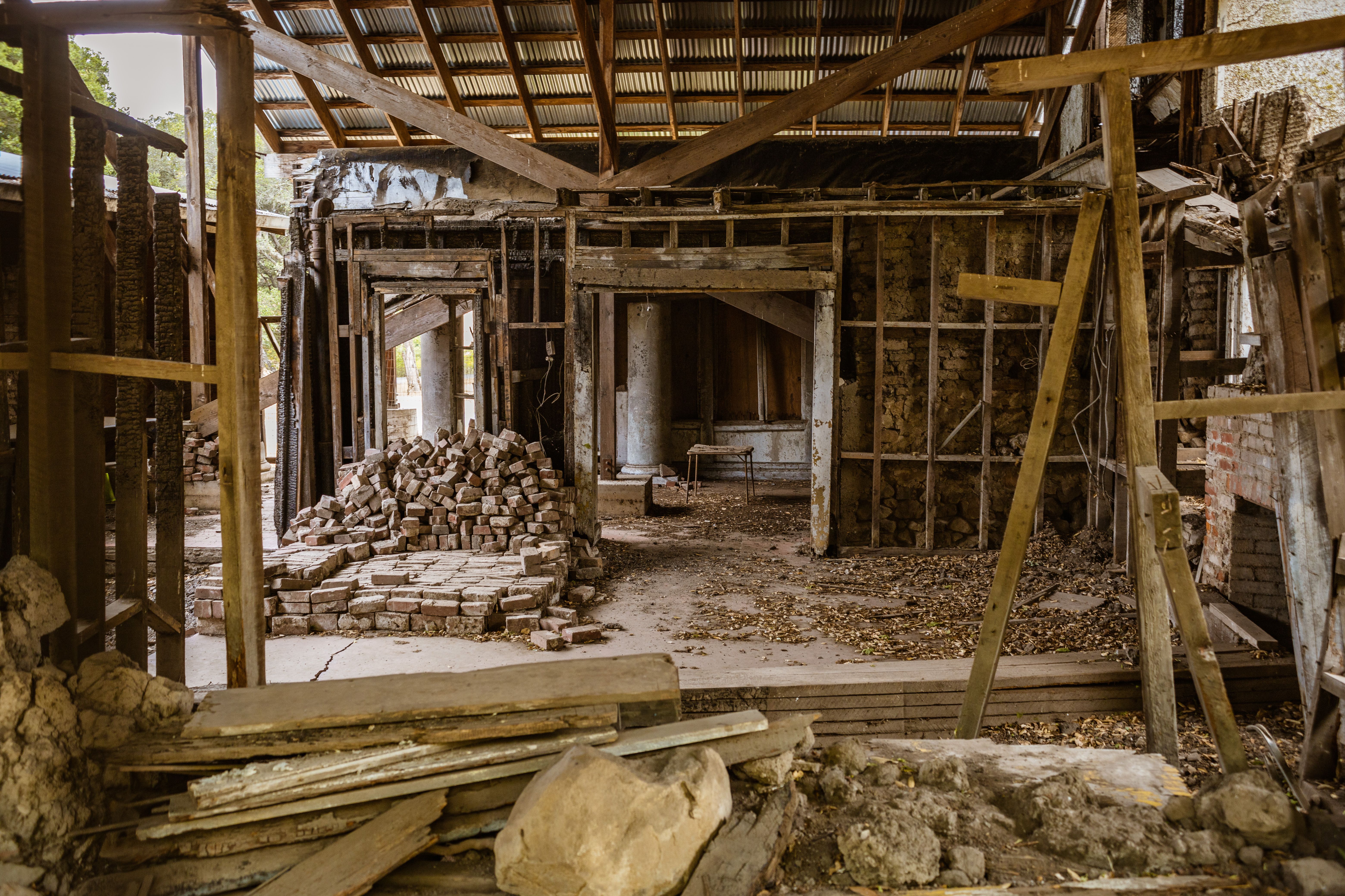 Pier and beam foundation repair work in progress on a residential home in Dallas showing cost-effective solutions