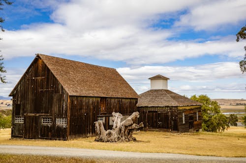 Immagine gratuita di agriturismo, azienda agricola, casa di legno