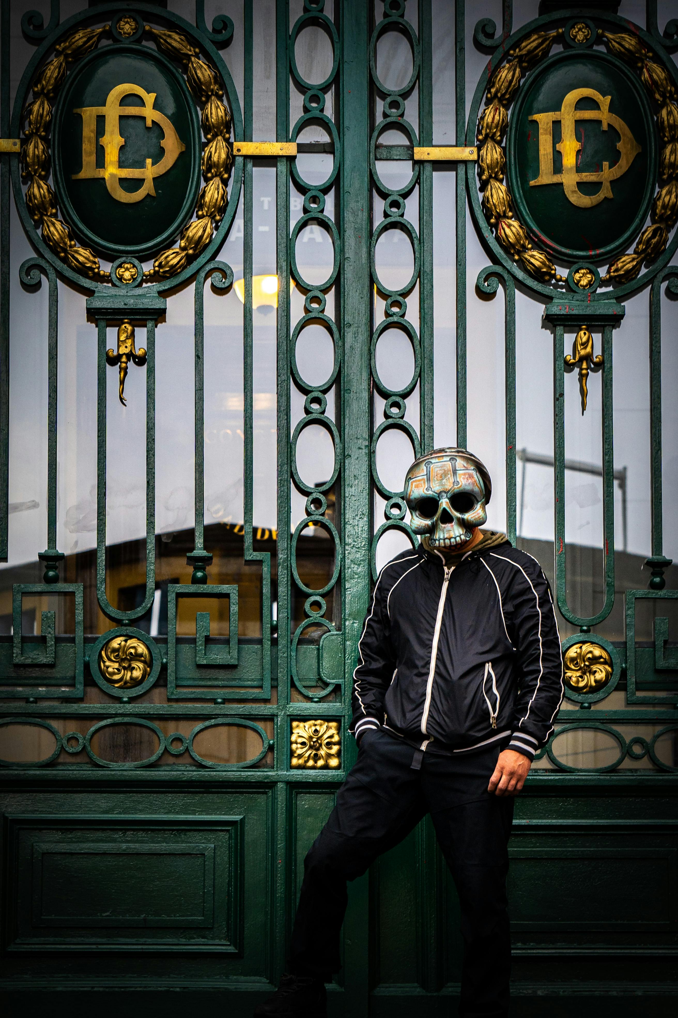 Man in Skull Mask · Free Stock Photo