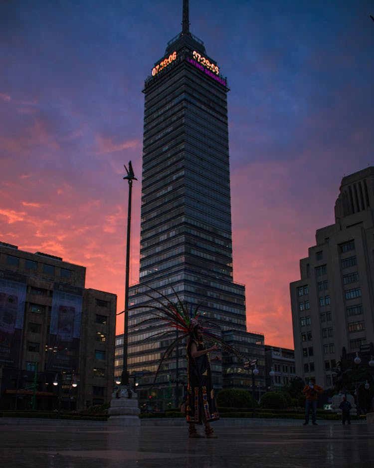 Mexico City Latin American Tower In Low Angle Photography