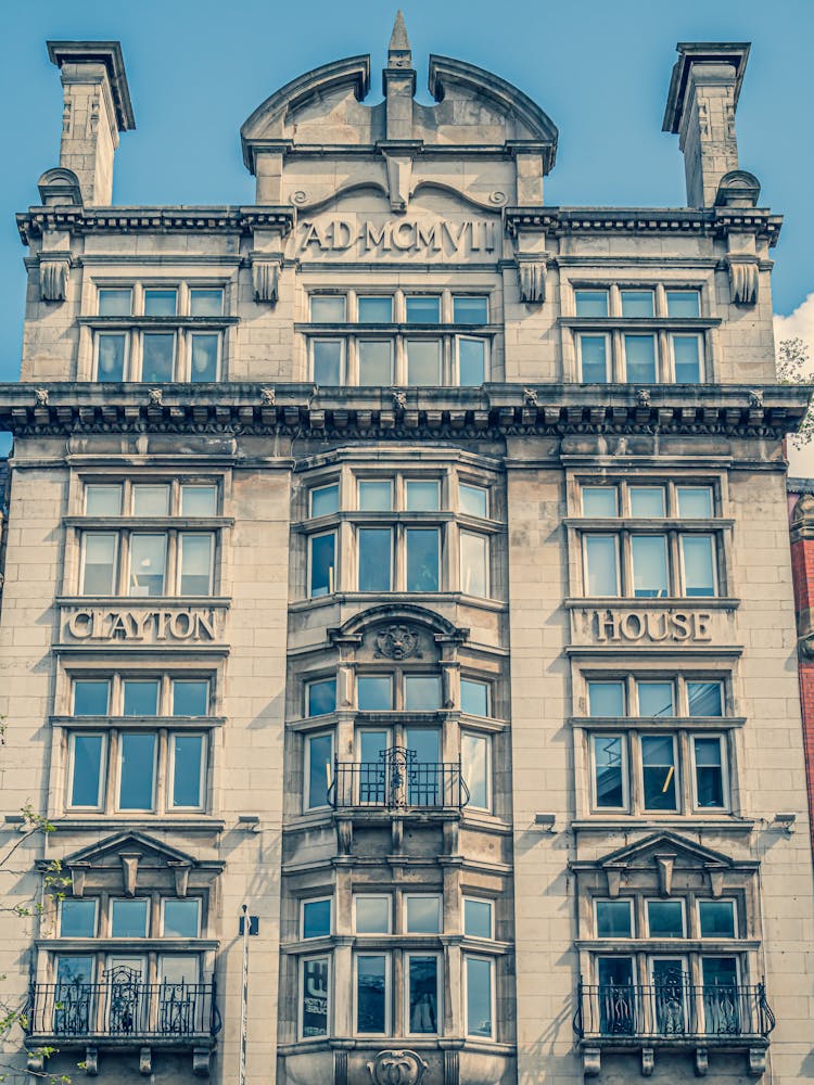 The Facade Of The Clayton House