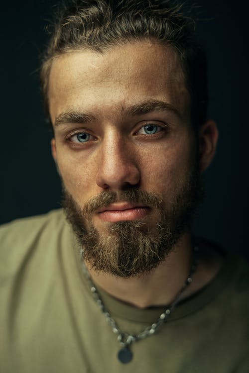 Free Portrait of a Man with Facial Hair Stock Photo