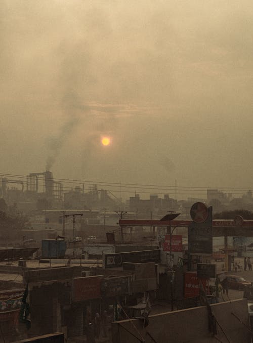 Darmowe zdjęcie z galerii z dymiący, eko, miasto