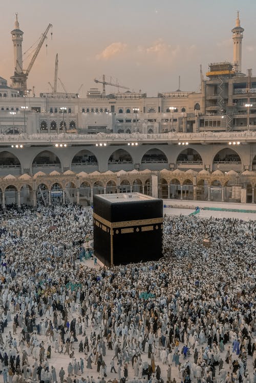 Crowd Around Stone in Mecca