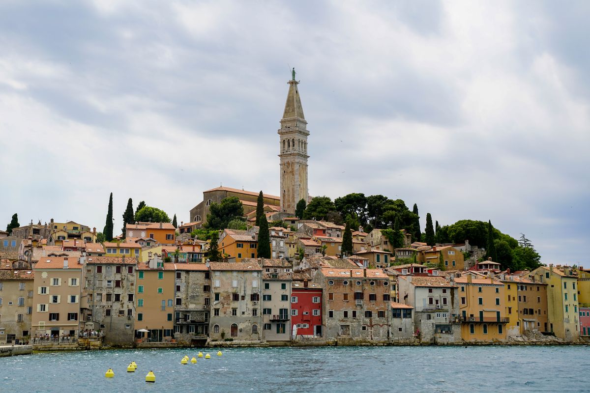 Altstadt von Rovinj in Istrien, Kroatien