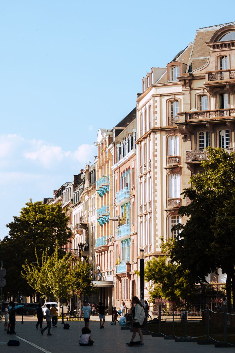 Strasbourg France historic streets