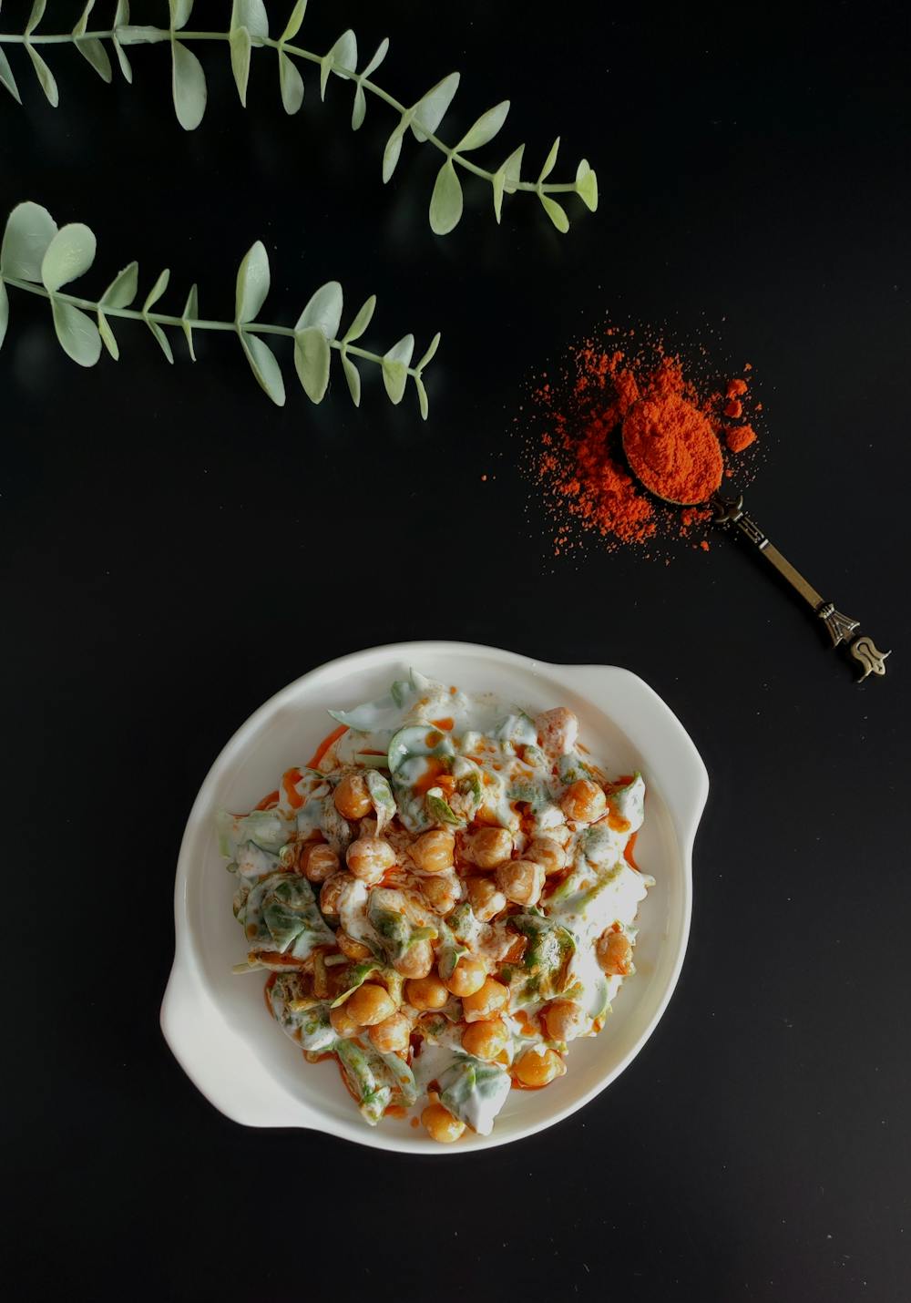 Chickpea and Black Bean Mediterranean Salad