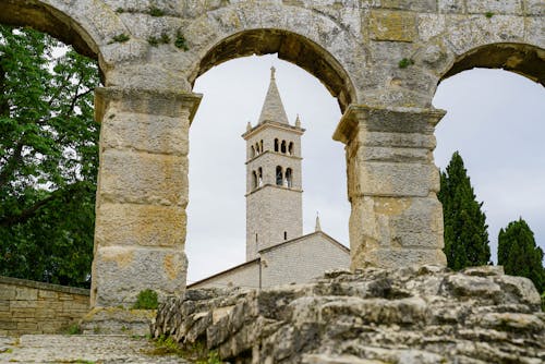 grátis Foto profissional grátis de arcadas, arquitetura romana antiga, capela Foto profissional