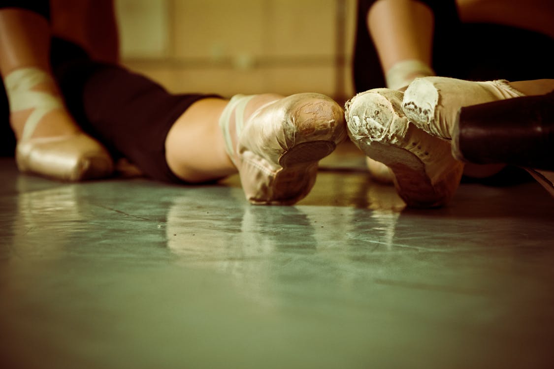 Free stock photo of ballet dancer, ballet shoes