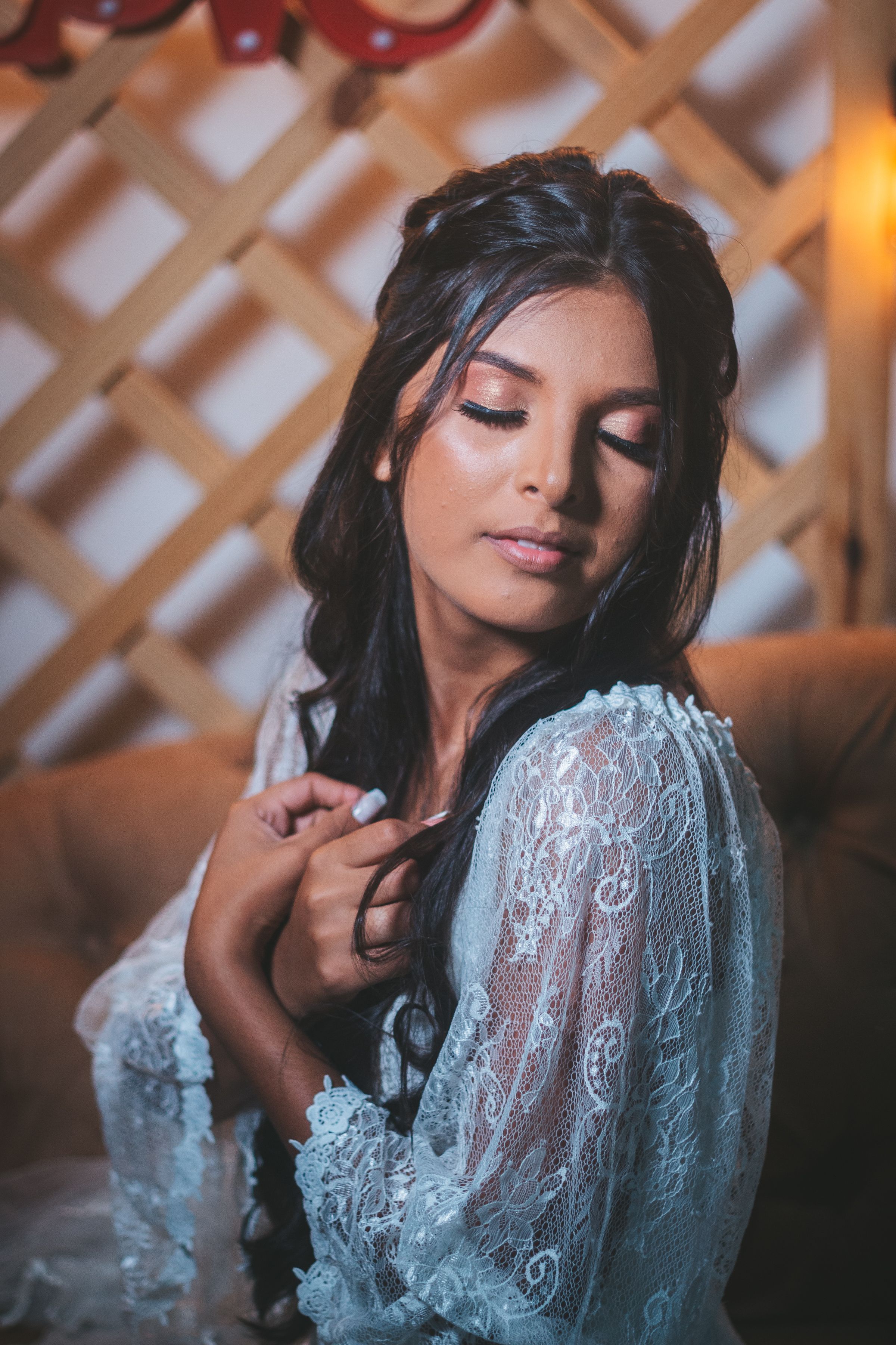 A Woman in White Floral Dress · Free Stock Photo