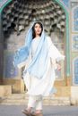 Woman in Shawl