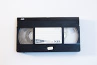 Top View of a VHS Cassette