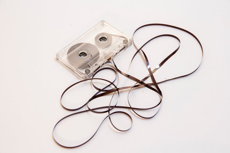 Tangled Cassette Tape 