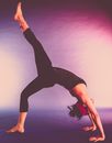 Woman Doing Yoga Position