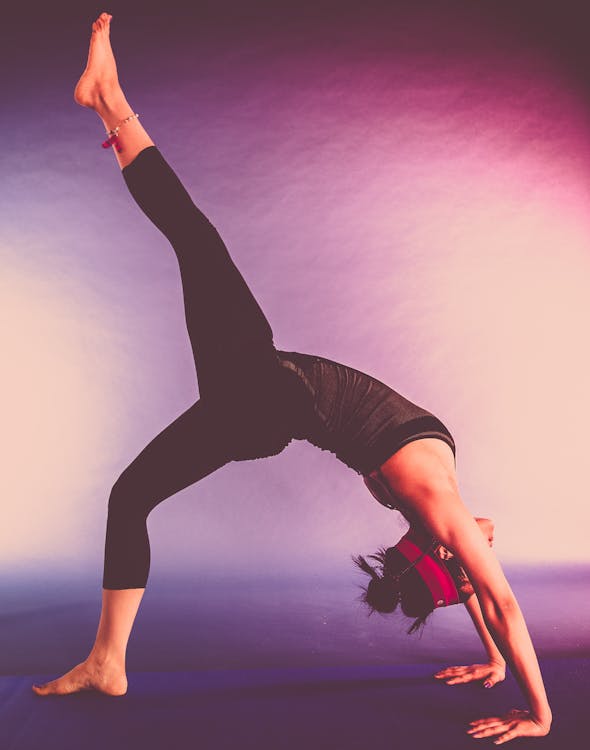 Free Woman Doing Yoga Position Stock Photo