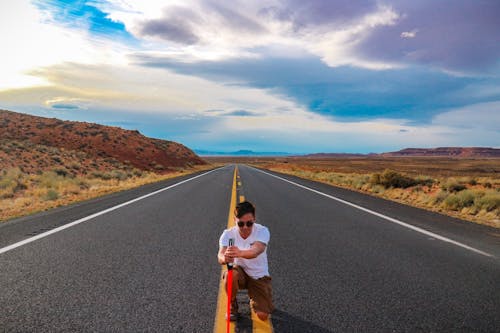 Photos gratuites de @extérieur, au milieu de nulle part, autoroute